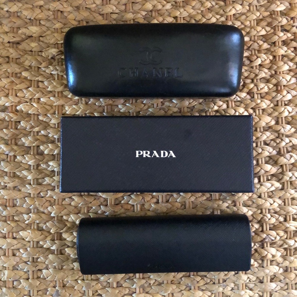 Two Sunglasses case and Box.